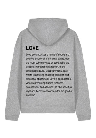 Hoodie Oversize "Love Definition"