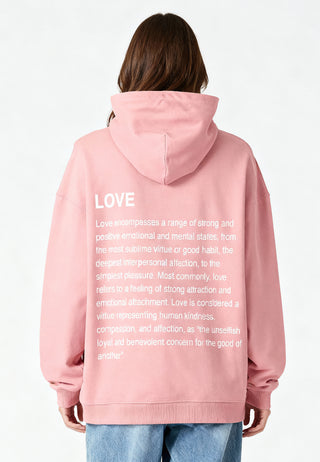 Hoodie Oversize "Love Definition"