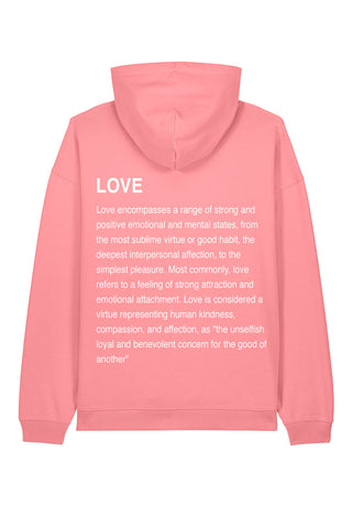 Hoodie Oversize "Love Definition"