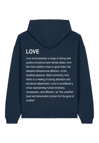 Hoodie Oversize "Love Definition"