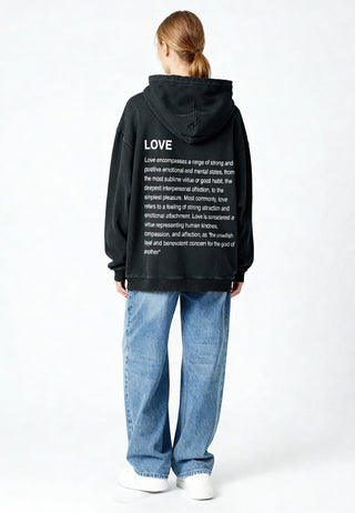 Hoodie Oversize "Love Definition"