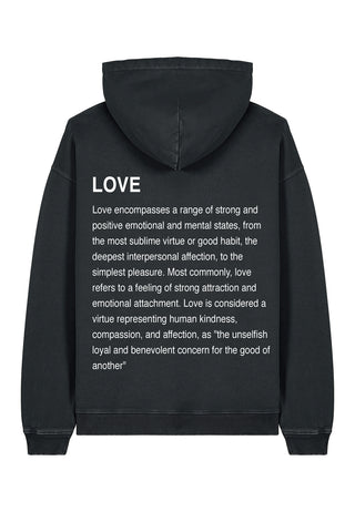 Hoodie Oversize "Love Definition"
