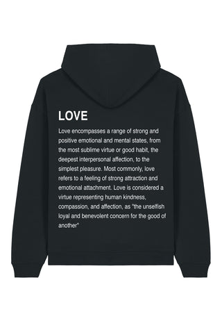 Hoodie Oversize "Love Definition"