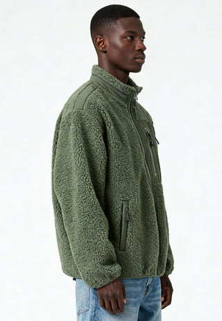 Veste Sherpa Brodée "Be Kind"