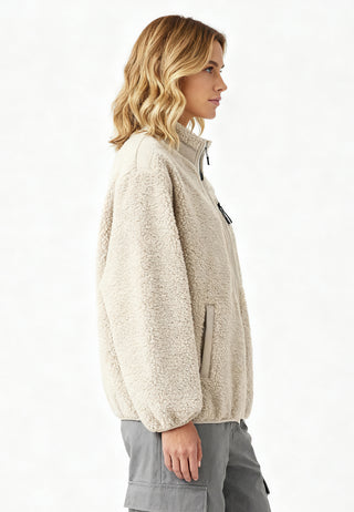 Veste Sherpa Brodée "Amore"