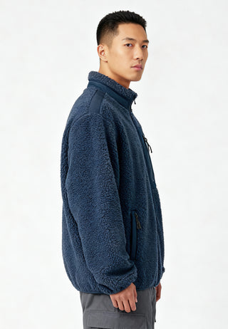 Veste Sherpa Brodée "Amore"