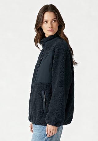 Veste Sherpa Brodée "Amore"