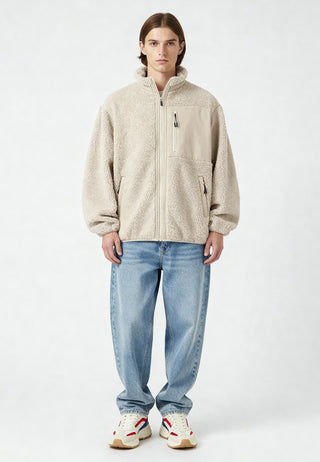 Veste Sherpa Brodée "Brutal"