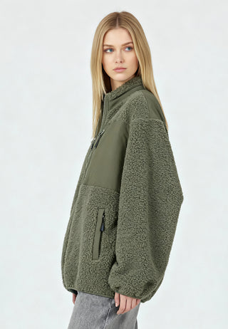 Veste Sherpa Brodée "Brutal"