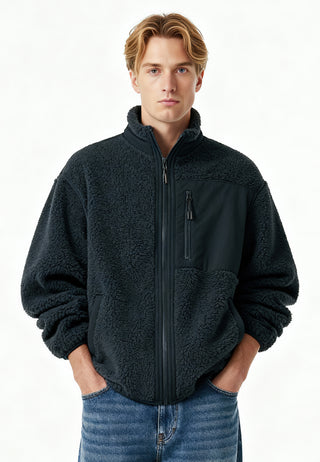 Veste Sherpa Brodée "Brutal"