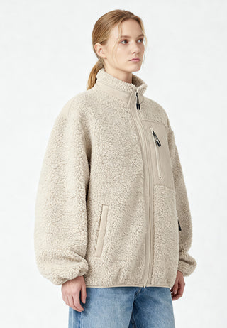 Veste Sherpa Brodée "Mi Amor"
