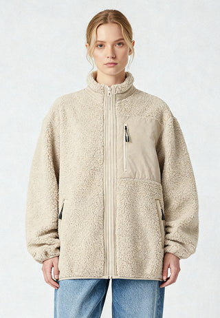 Veste Sherpa Brodée "Mi Amor"