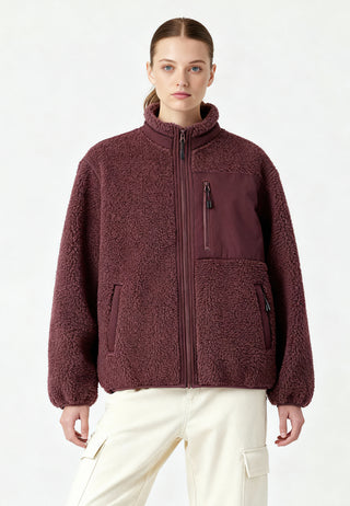 Veste Sherpa Brodée "Mi Amor"