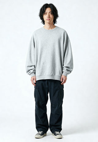 Sweatshirt Oversize Brodé "Corazon"