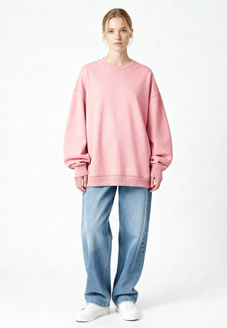 Sweatshirt Oversize Brodé "Corazon"