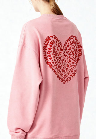 Sweatshirt Oversize Brodé "Corazon"