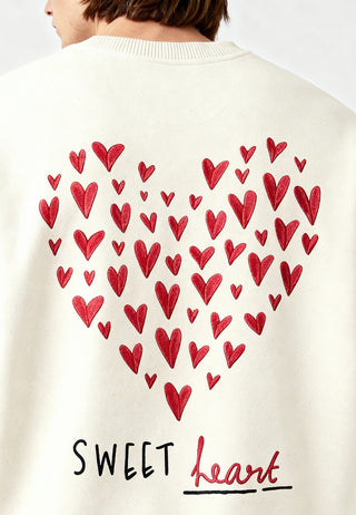 Sweatshirt Oversize Brodé "Sweetheart"