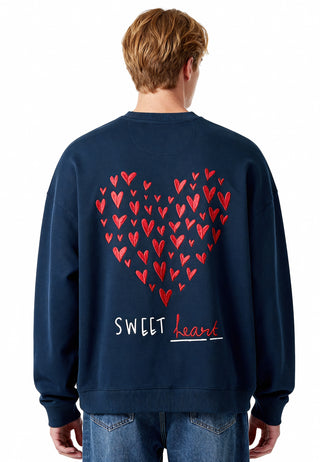 Sweatshirt Oversize Brodé "Sweetheart"