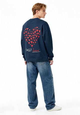 Sweatshirt Oversize Brodé "Sweetheart"