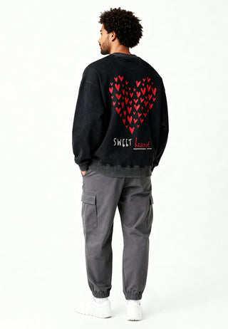 Sweatshirt Oversize Brodé "Sweetheart"