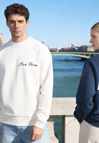 Sweatshirt Oversize Brodé "Amour"