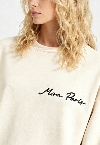Sweatshirt Oversize Brodé "Amour"