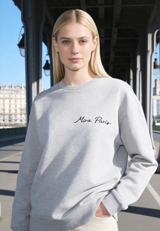 Sweatshirt Oversize Brodé "Amour"