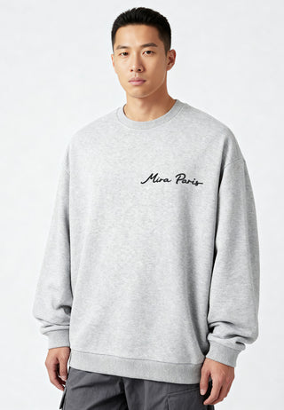 Sweatshirt Oversize Brodé "Amour"