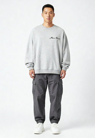 Sweatshirt Oversize Brodé "Amour"