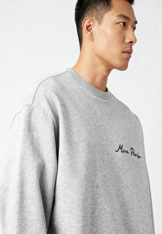 Sweatshirt Oversize Brodé "Amour"