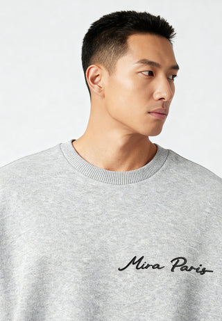 Sweatshirt Oversize Brodé "Amour"
