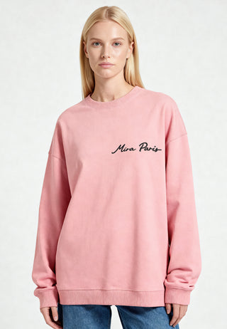 Sweatshirt Oversize Brodé "Amour"
