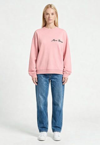 Sweatshirt Oversize Brodé "Amour"