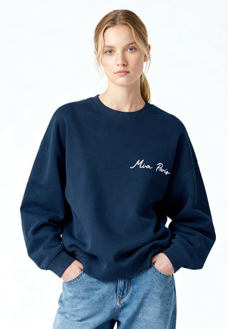 Sweatshirt Oversize Brodé "Amour"