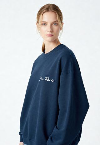 Sweatshirt Oversize Brodé "Amour"