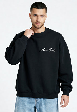 Sweatshirt Oversize Brodé "Amour"