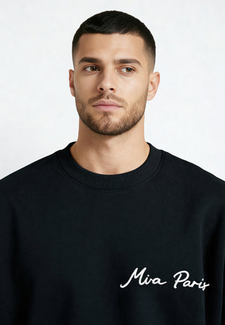 Sweatshirt Oversize Brodé "Amour"