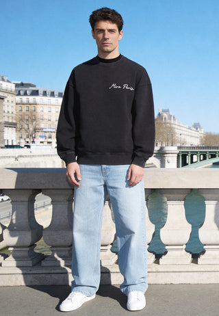 Sweatshirt Oversize Brodé "Amour"