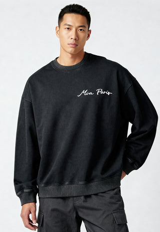Sweatshirt Oversize Brodé "Amour"