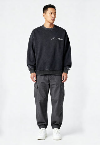 Sweatshirt Oversize Brodé "Amour"