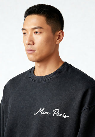 Sweatshirt Oversize Brodé "Amour"