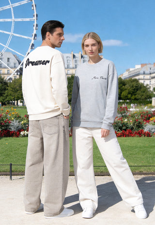 Sweatshirt Oversize Brodé "Dreamer"