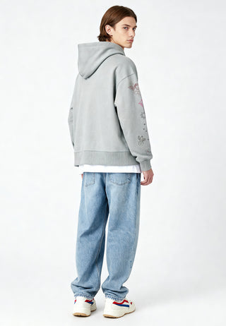 Hoodie Boxy "Flash Tattoo 1"