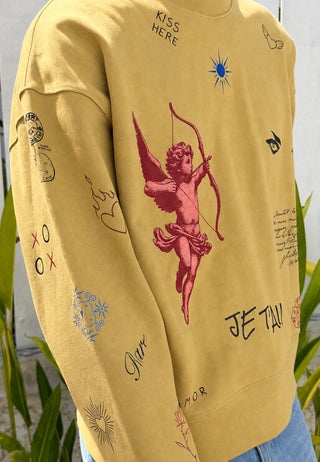 Sweatshirt Boxy "Flash Tattoo 2"