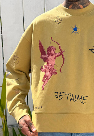 Sweatshirt Boxy "Flash Tattoo 2"