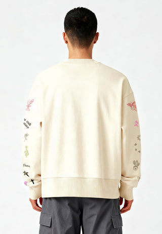 Sweatshirt Boxy "Flash Tattoo 1"