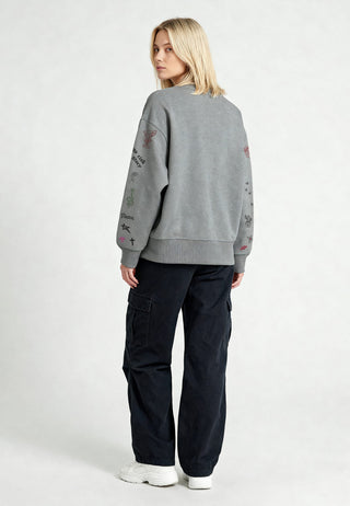 Sweatshirt Boxy "Flash Tattoo 1"