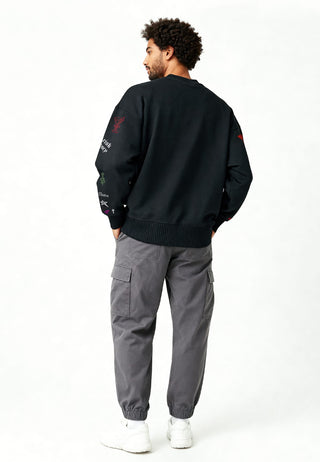 Sweatshirt Boxy "Flash Tattoo 1"