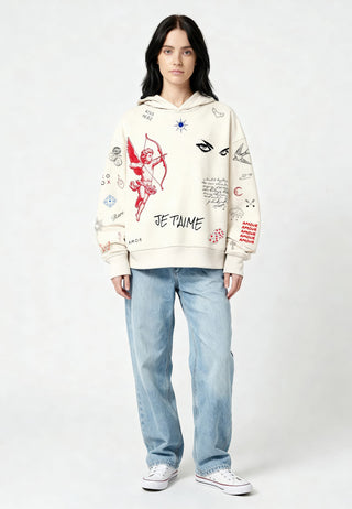 Hoodie Boxy "Flash Tattoo 2"