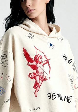 Hoodie Boxy "Flash Tattoo 2"